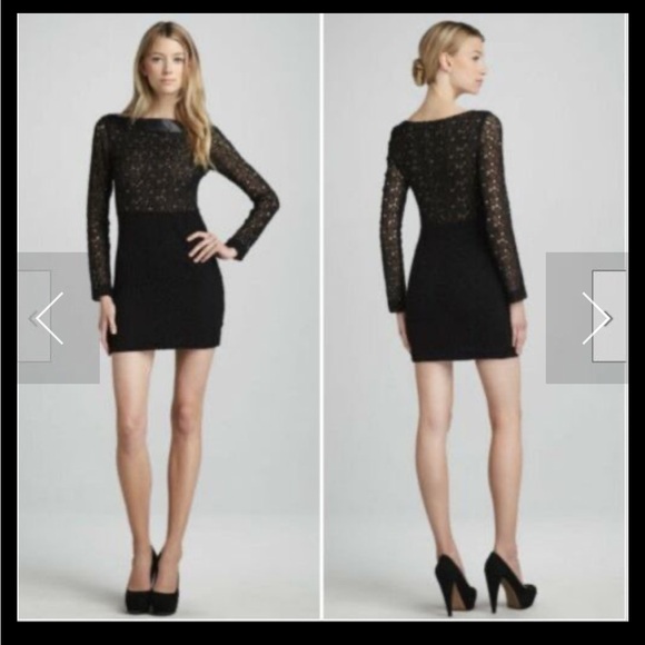 Diane Von Fursentberg New Sarita Pebble Lace Dress - Picture 1 of 8